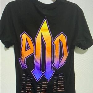 Black Graphic Short Sleeve Tee